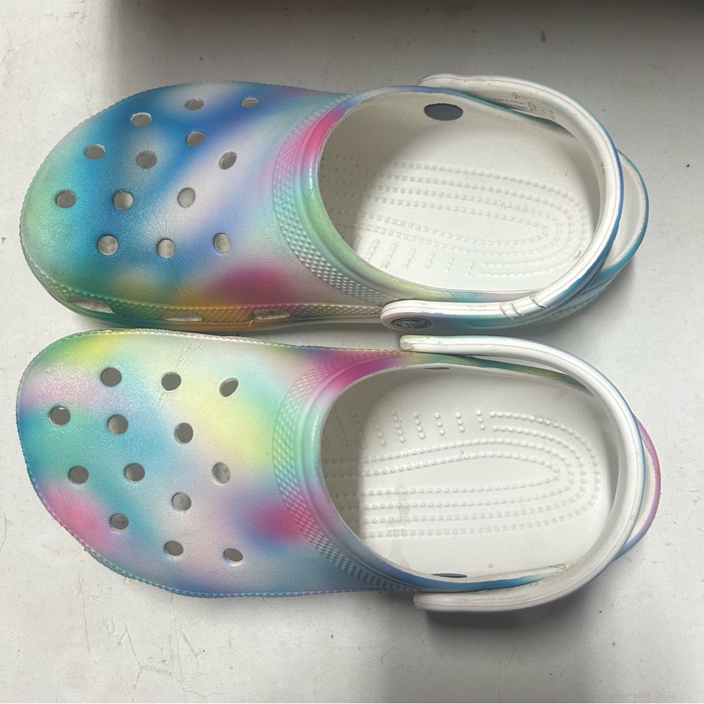 Crocs Womens Tie Dye Crocs